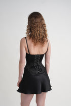 Black Scooped Corset
