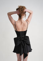 Black Scooped Corset
