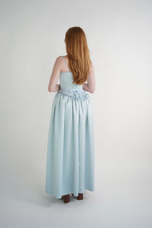 Blue Pinched Dress