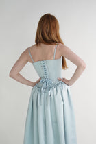Blue Pinched Dress
