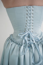 Blue Pinched Dress
