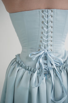 Blue Pinched Dress