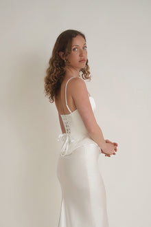 Bridal Scooped Corset