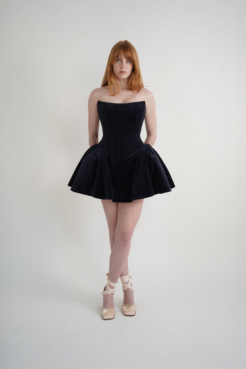 Velvet Mini Dress