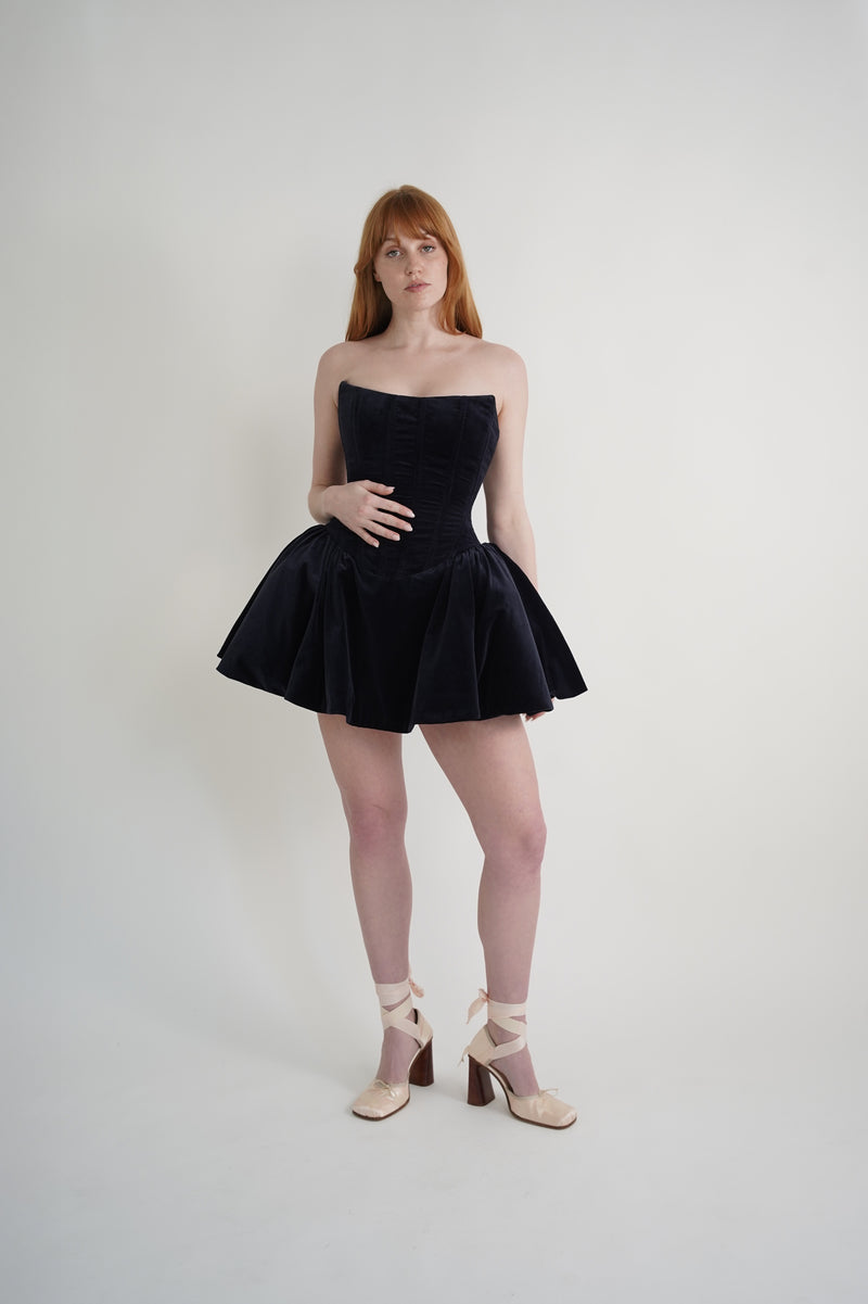 Velvet Mini Dress