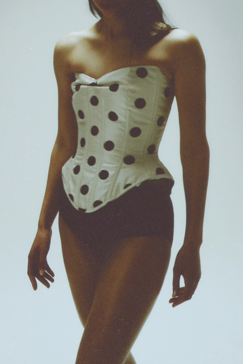 Polka Dot Corset
