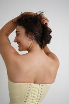 Yellow Pinched Corset