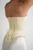Yellow Pinched Corset